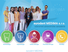 Tablet Screenshot of medima.sk